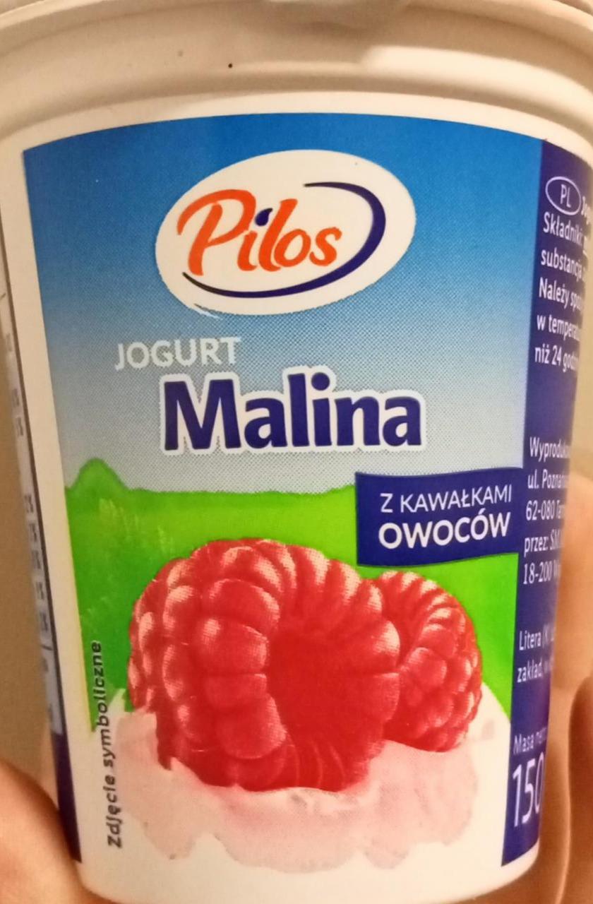 Fotografie - jogurt malina Pilos