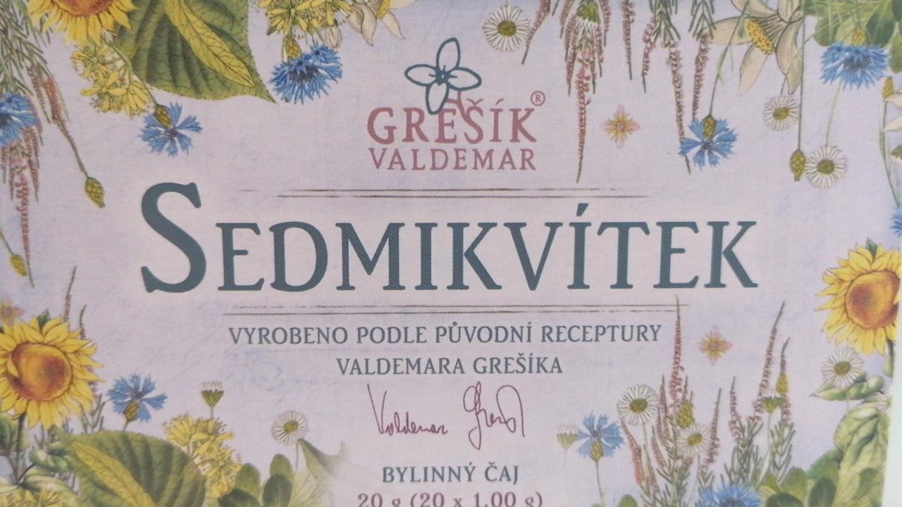 Fotografie - Bylinný čaj Sedmikvítek Grešík Valdemar