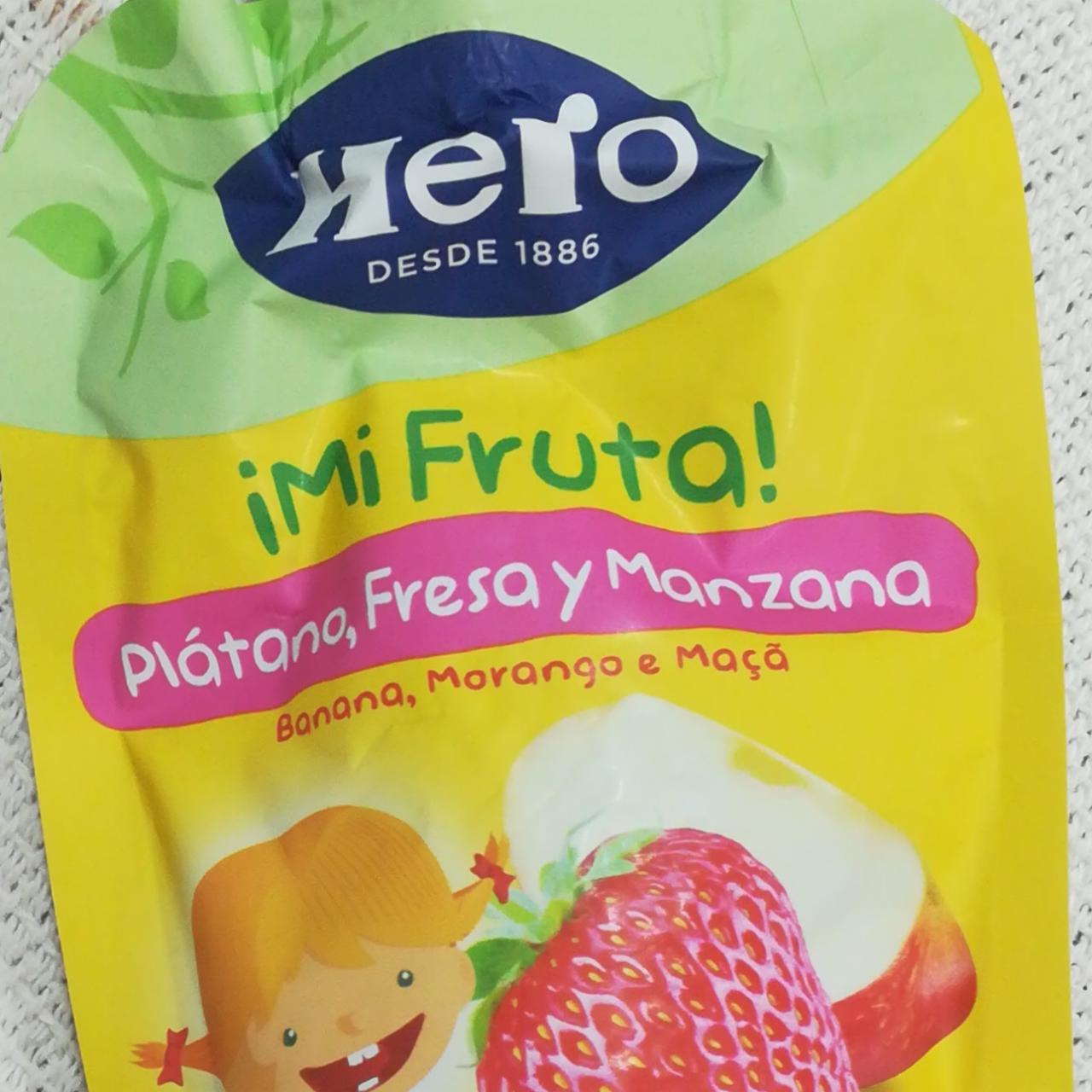 Fotografie - iMi Fruta! Plátano, Fresa y Monzana Hero