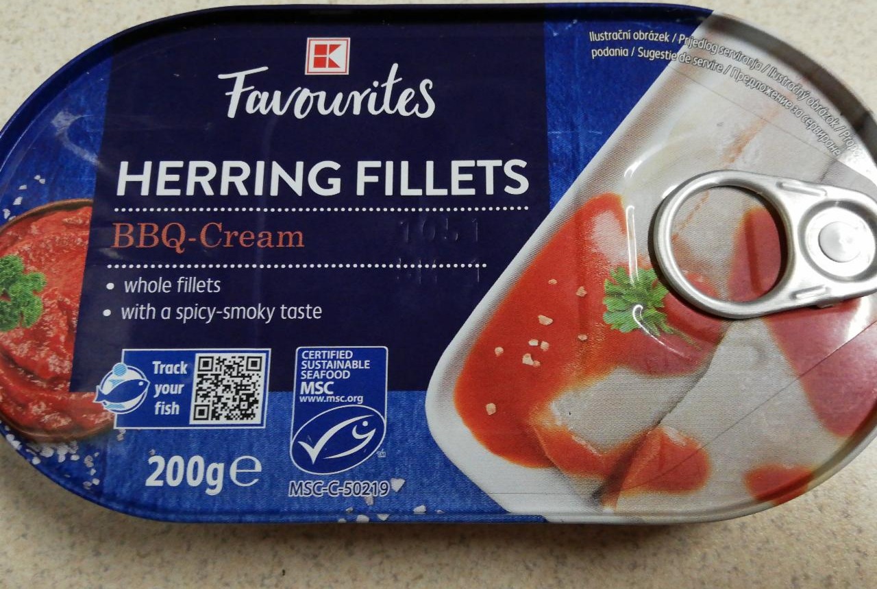 Fotografie - Herring Fillets BBQ-Cream K-Classic