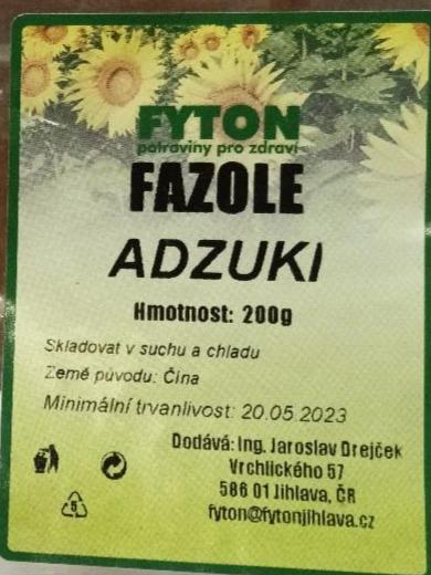 Fotografie - Fazole adzuki Fyton