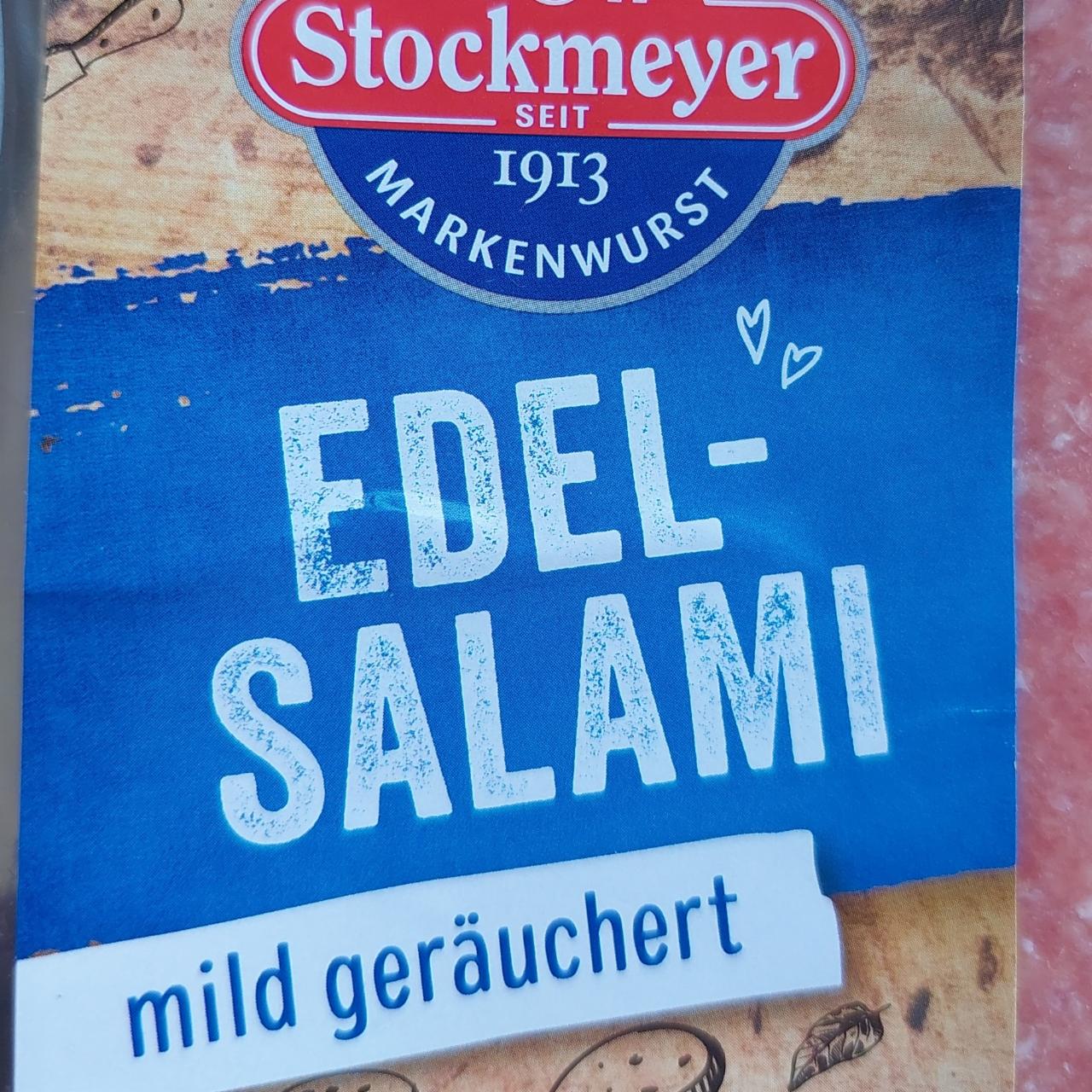 Fotografie - Edelsalami mild geräuchert Stockmeyer