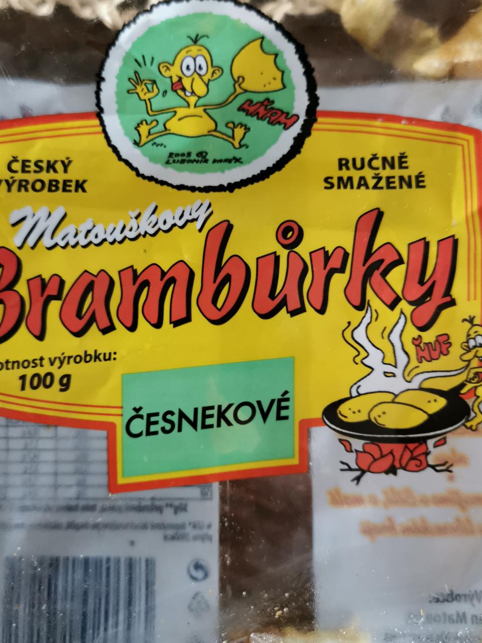 Fotografie - Matouškovy brambůrky česnekové