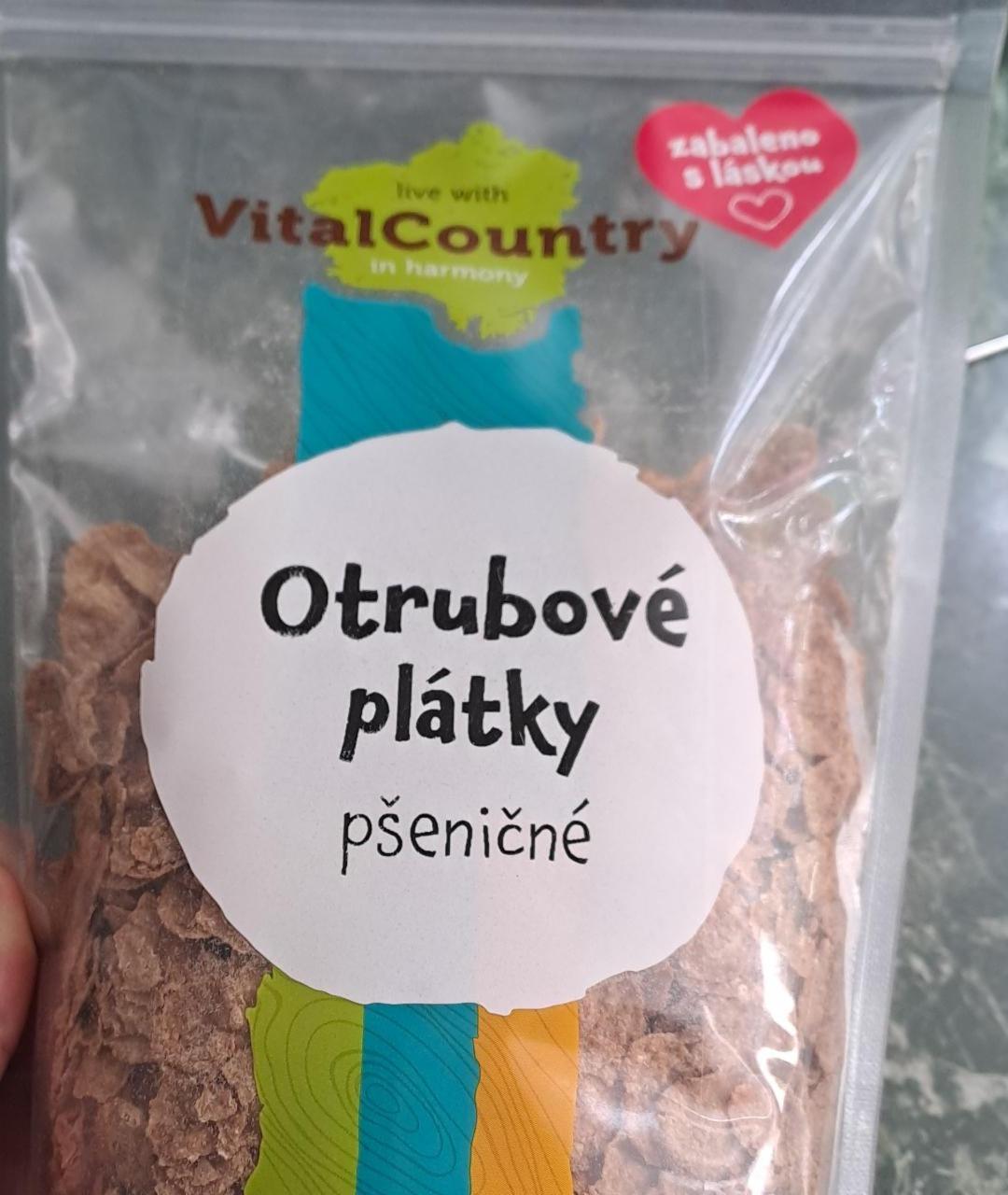 Fotografie - Otrubové plátky pšeničné VitalCountry