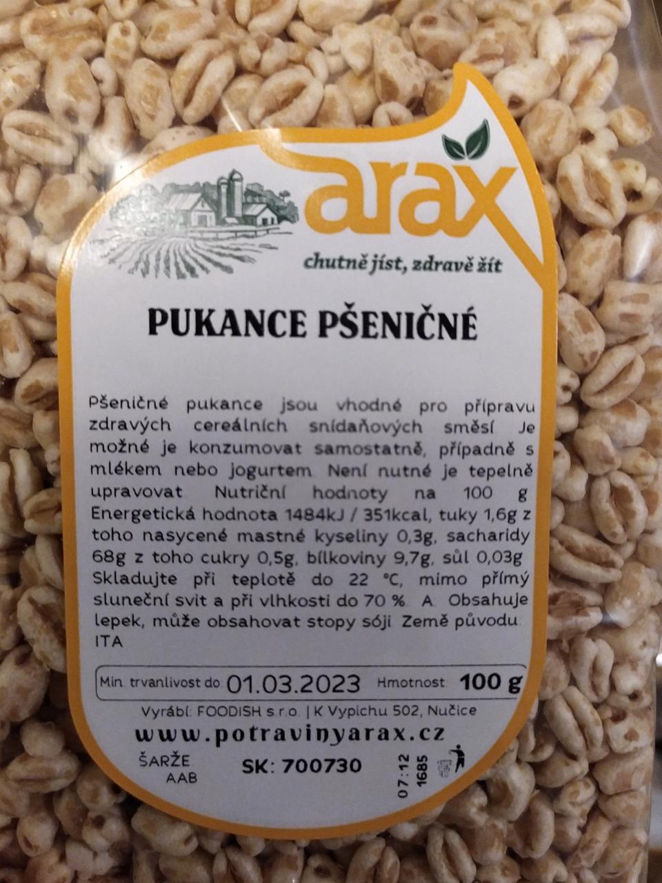 Fotografie - Pukance pšeničné Arax