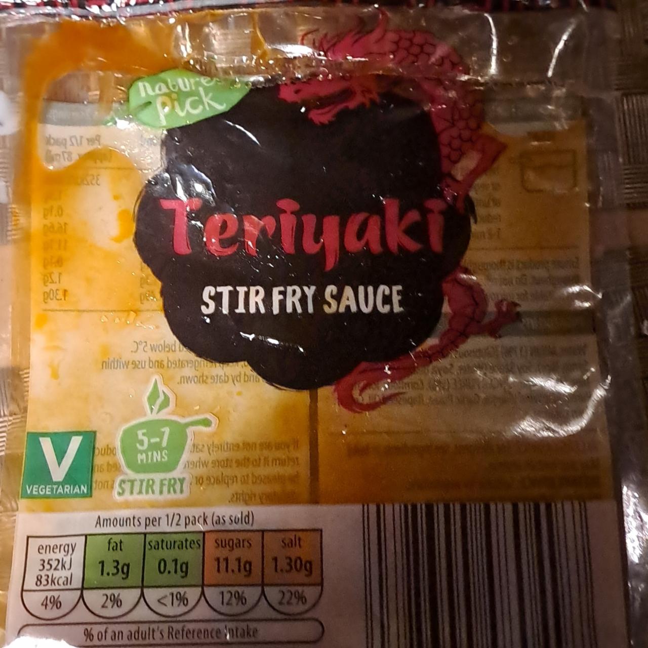 Fotografie - Teriyaki Stir Fry Sauce Nature's Pick