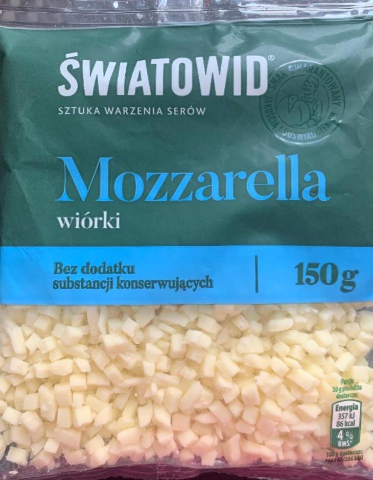 Fotografie - Mozzarella wiórki Światowid