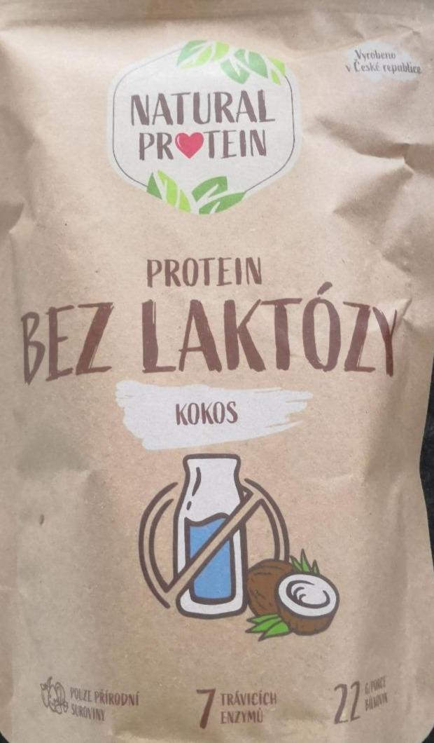 Fotografie - Protein bez laktózy Kokos Natural protein