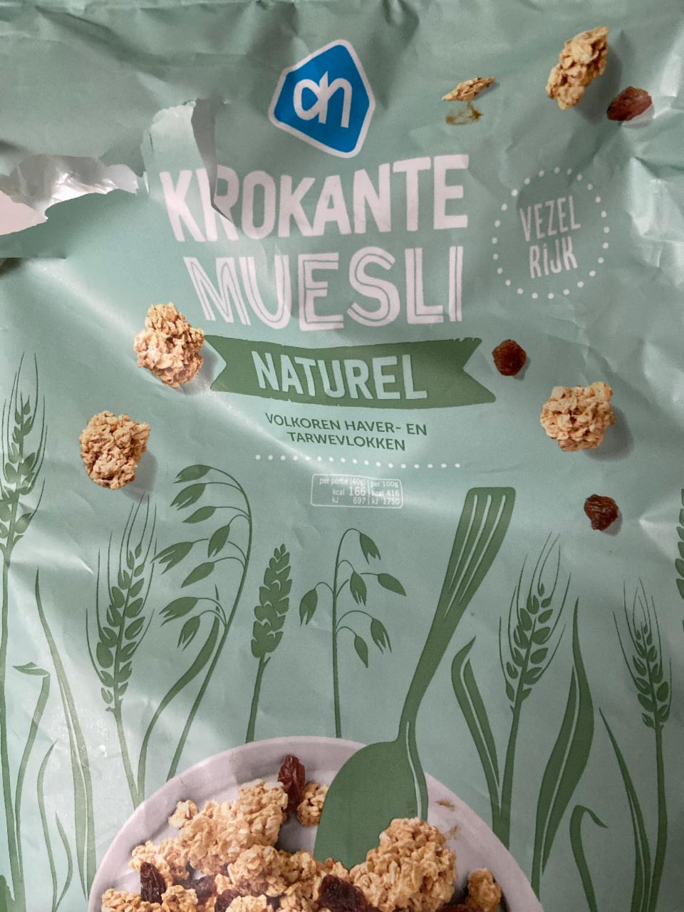 Fotografie - Krokante Muesli naturel AH