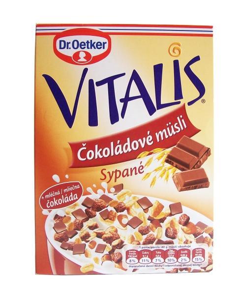 Fotografie - Vitalis müsli čokoládové sypané dr.Oetker