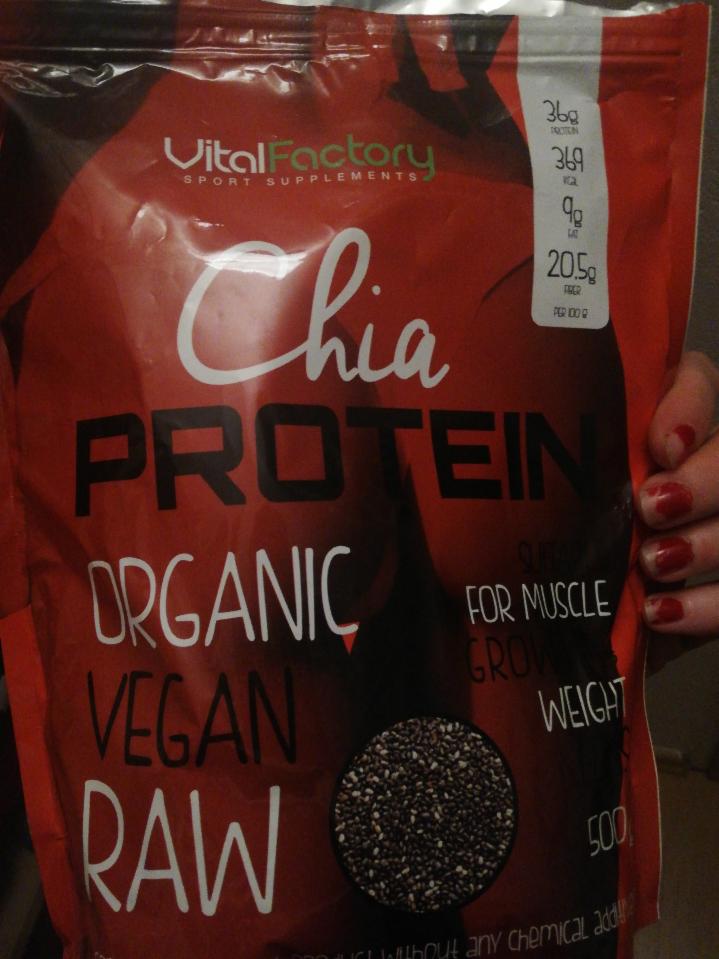 Fotografie - Bio Chia Protein - VitalFactory