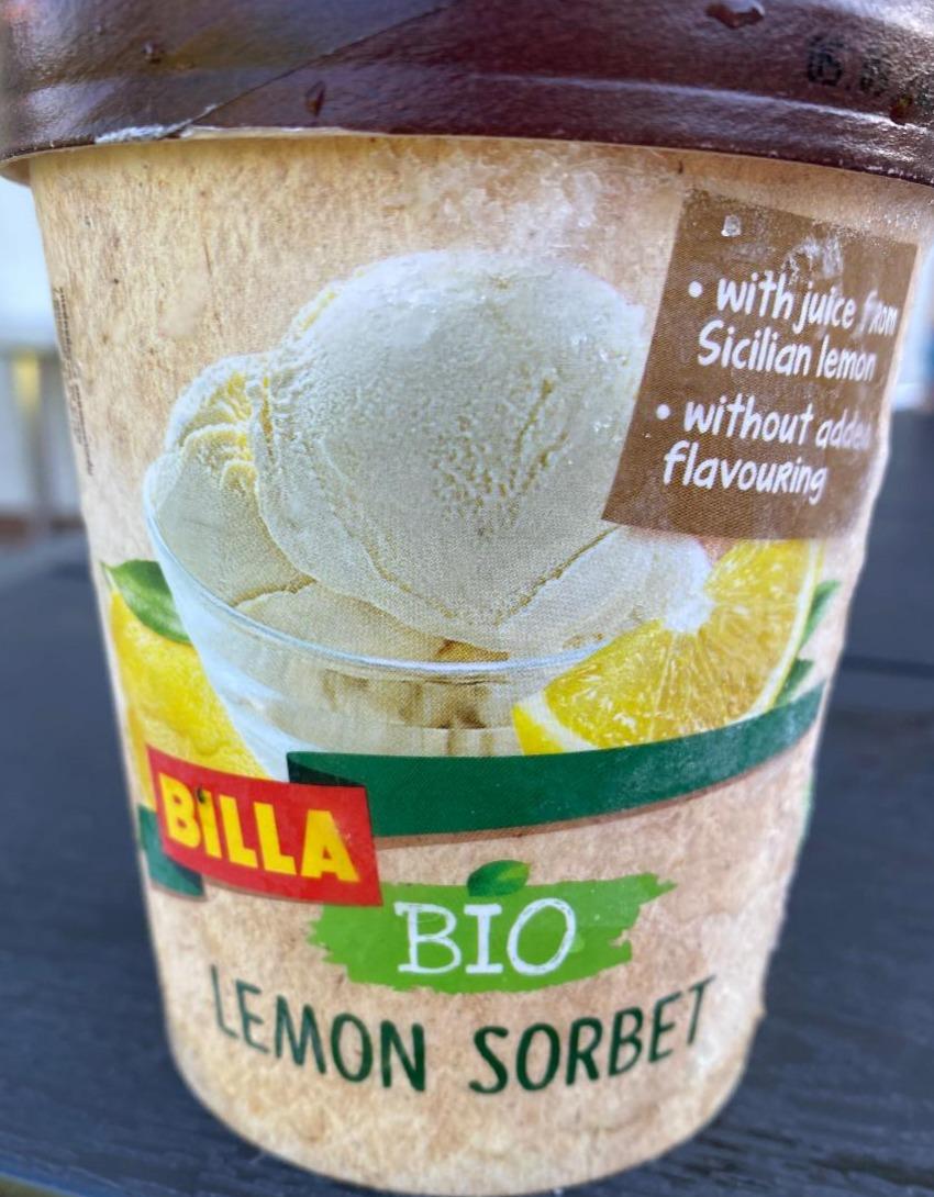 Fotografie - Bio Lemon Sorbet Billa