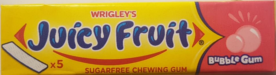 Fotografie - Wrigleys Juicy Fruit Bubble gum