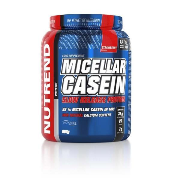 Fotografie - Micellar casein strawberry (jahoda) Nutrend