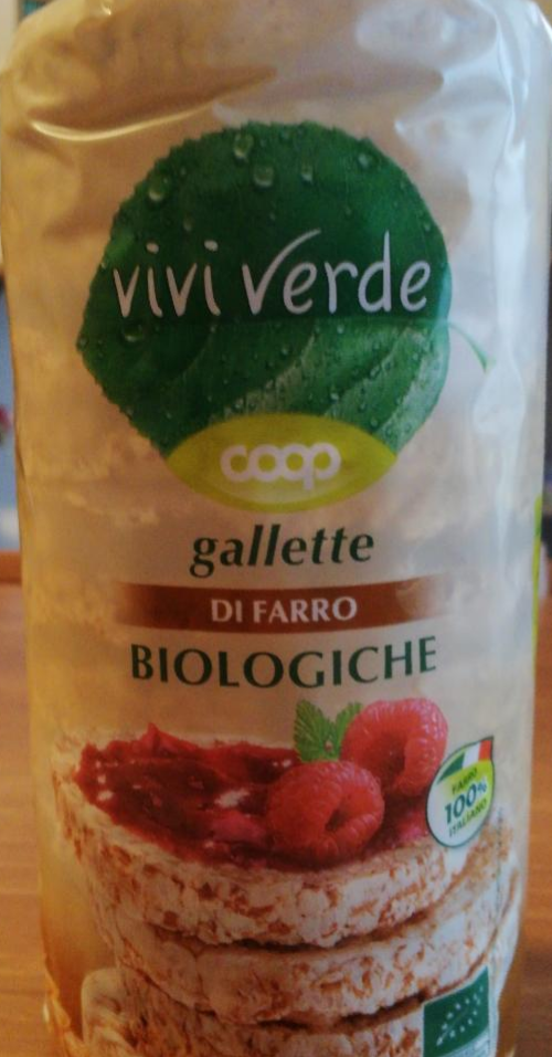 Fotografie - BIO Gallette di farro Vivi verde