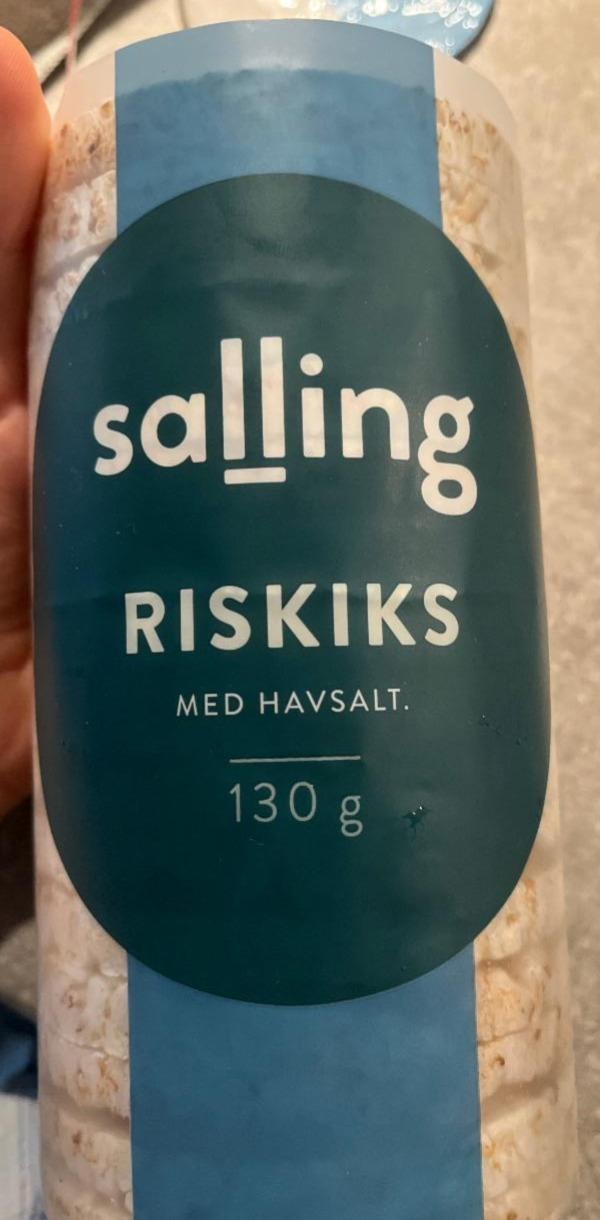 Fotografie - Riskiks med havsalt Salling