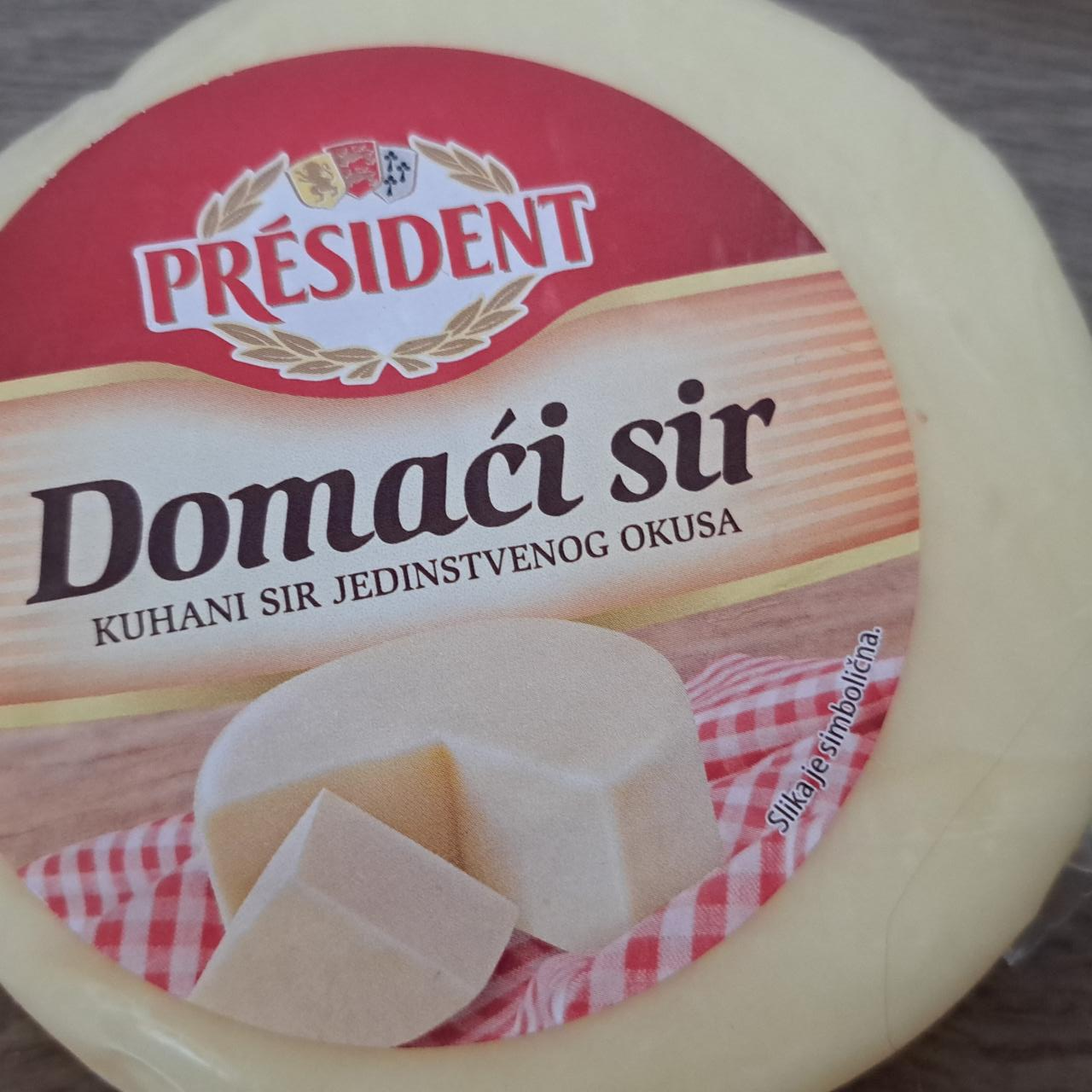 Fotografie - Domaći sir Président