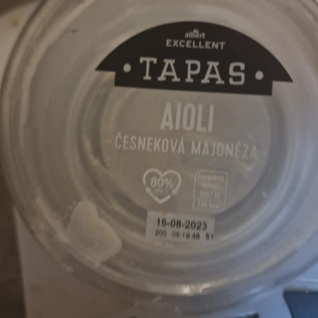 Fotografie - Tapas Aioli česneková majonéza Albert Excellent