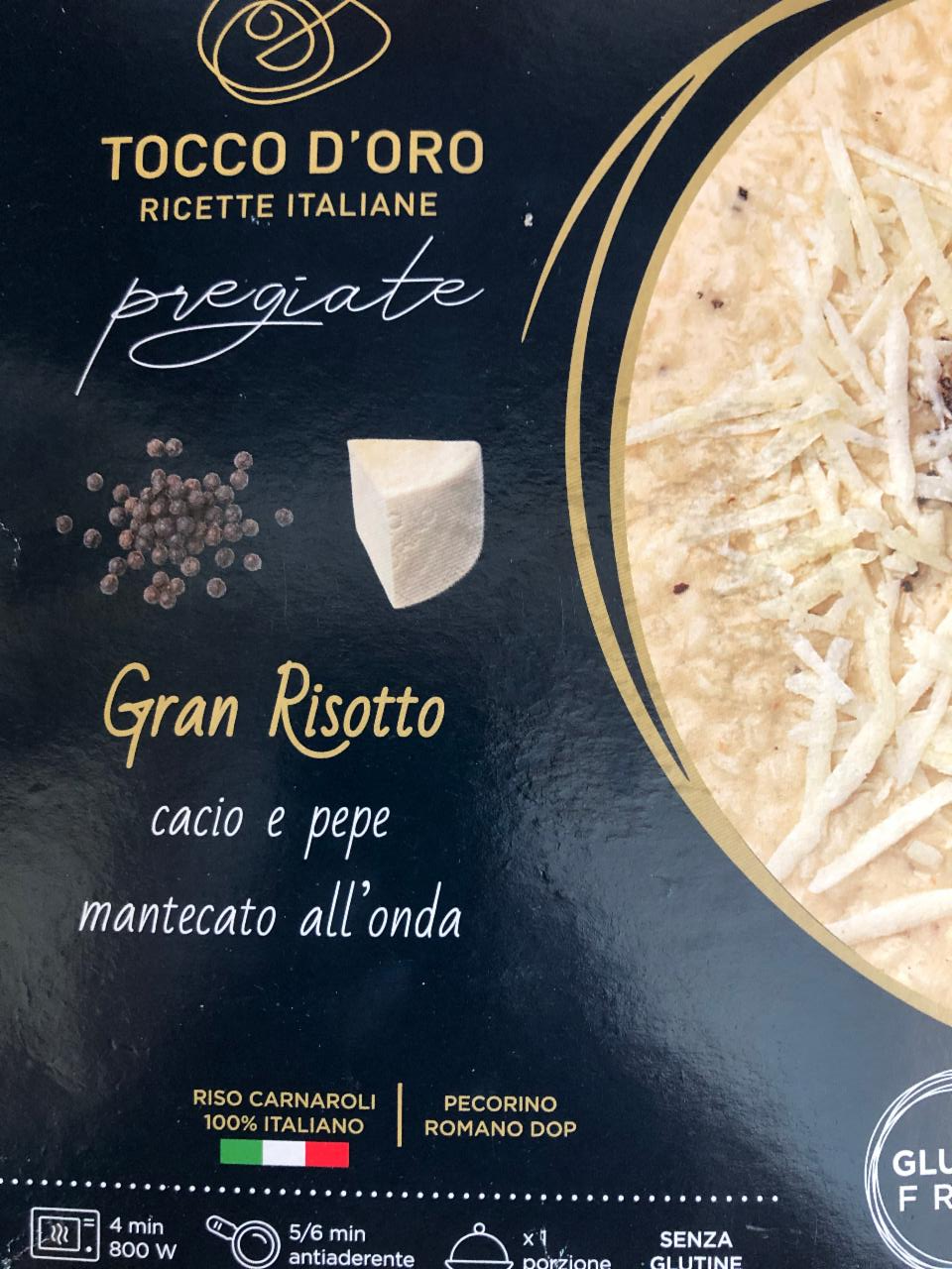 Fotografie - Gran risotto cacio e pepe Tocco D'Oro