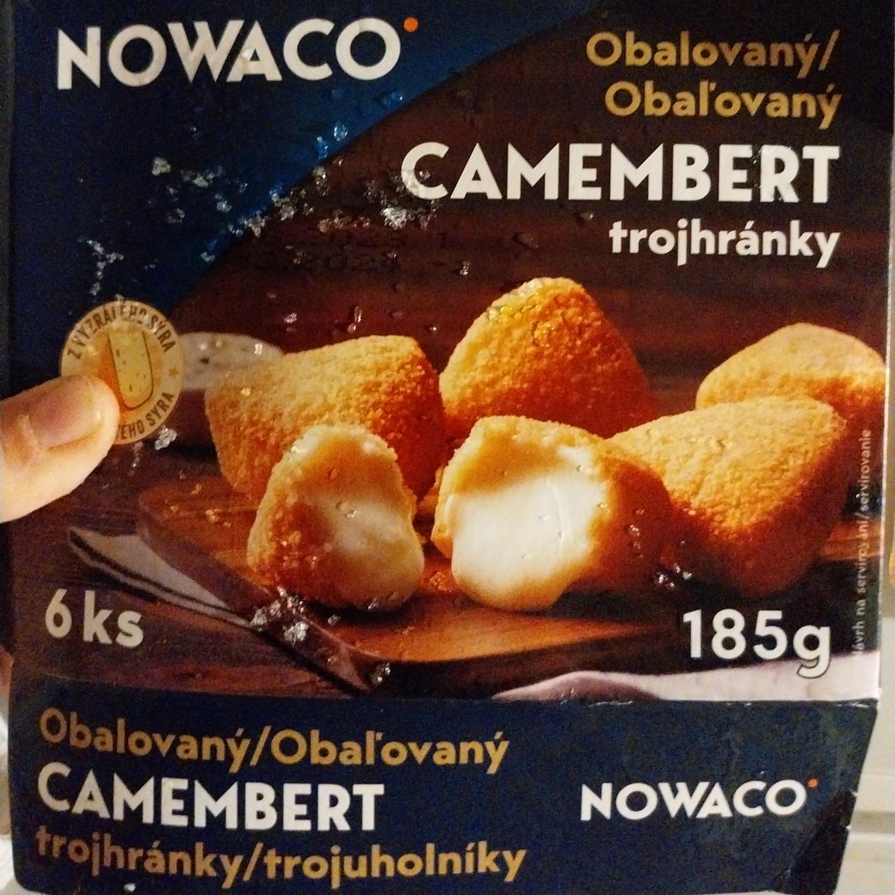 Fotografie - Obalovaný camembert trojhránky Nowaco