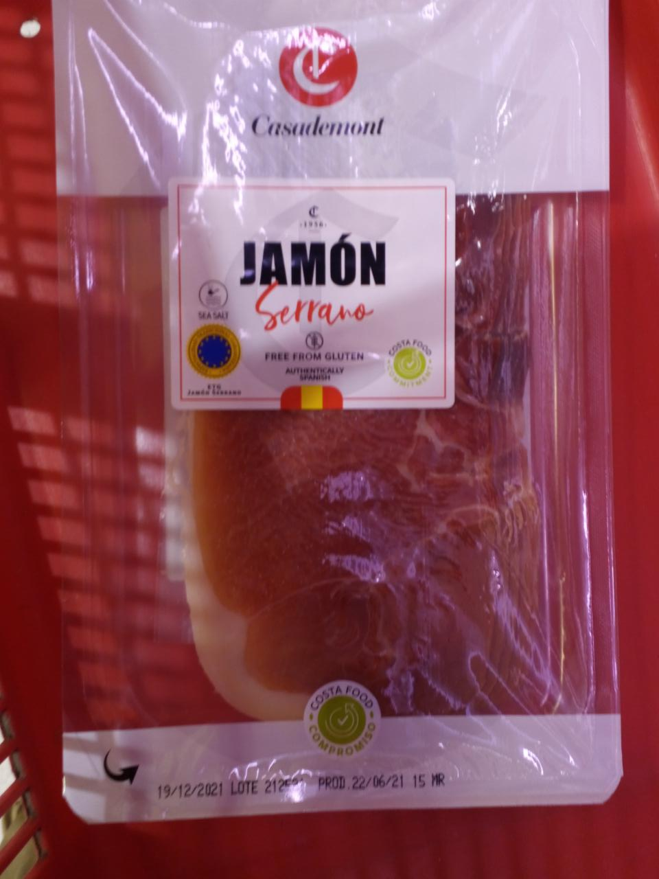 Fotografie - Casademont Jamón Serrano šunka