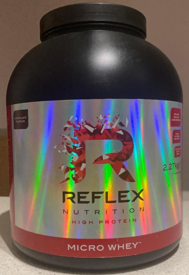 Fotografie - High protein micro whey chocolate Reflex Nutrition