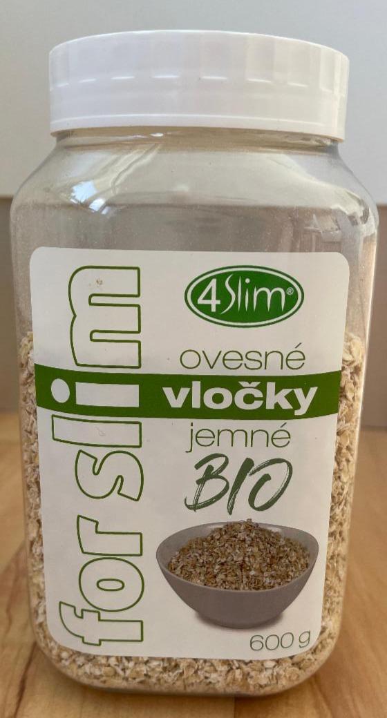 Fotografie - BIO ovesné vločky jemné 4Slim