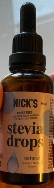 Fotografie - Stevia Drops NICK'S