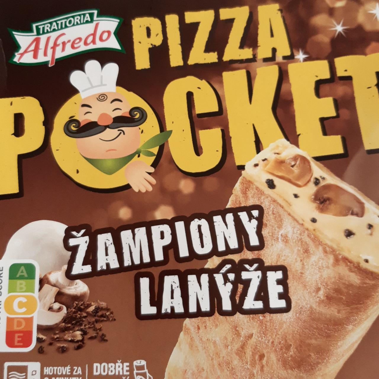 Fotografie - Pizza Pocket Žampiony Lanýže Trattoria Alfredo