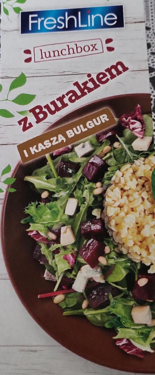 Fotografie - Lunchbox z burakiem i kaszą bulgur FreshLine