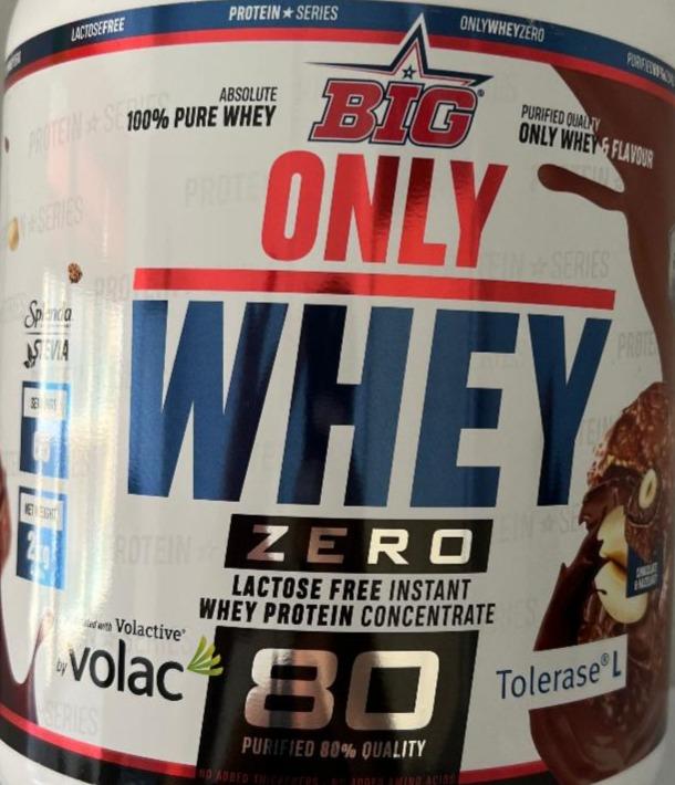 Fotografie - Whey zero 80 Chocolate hazelnut Big Only