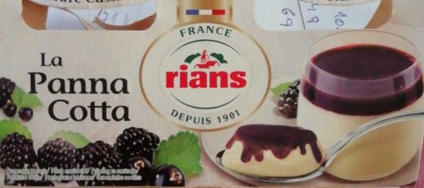 Fotografie - La Panna Cotta (s přelivem z ostružin a černého rybízu) Rians