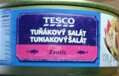 Fotografie - Tuňákový salát Exotic Tesco