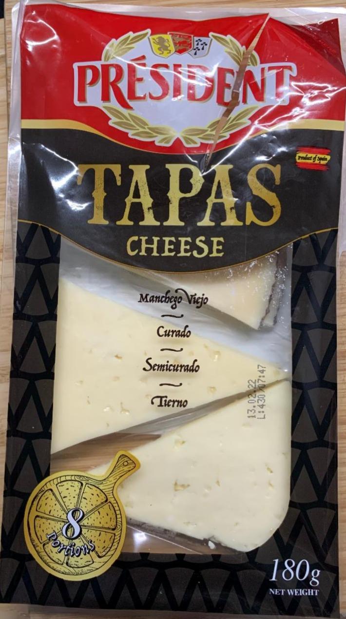 Fotografie - Tapas cheese Manchego Viejo Président