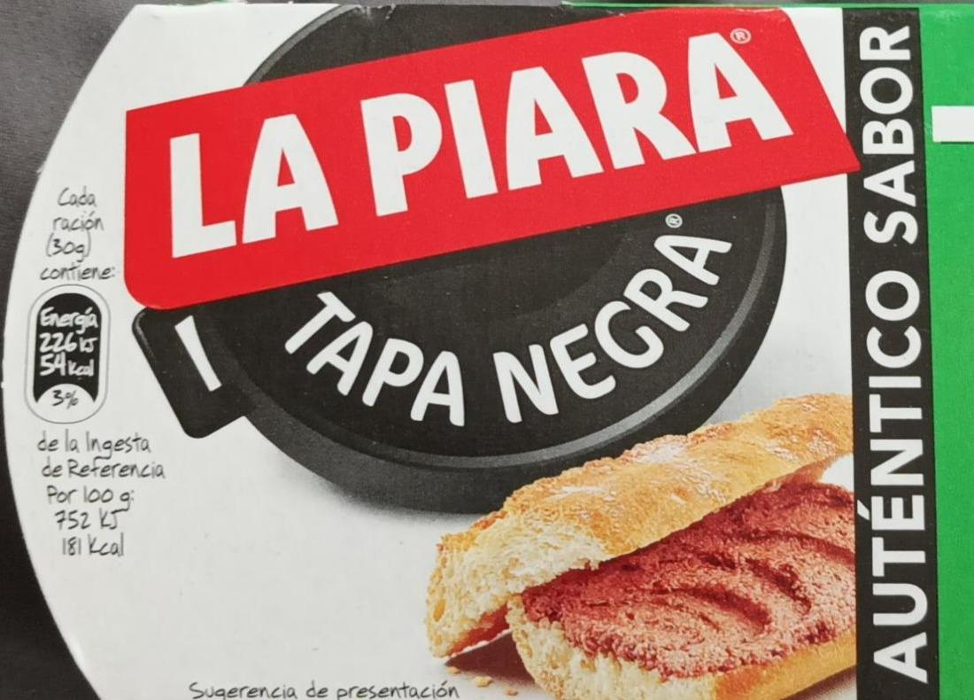 Fotografie - Tapa negra La Piara