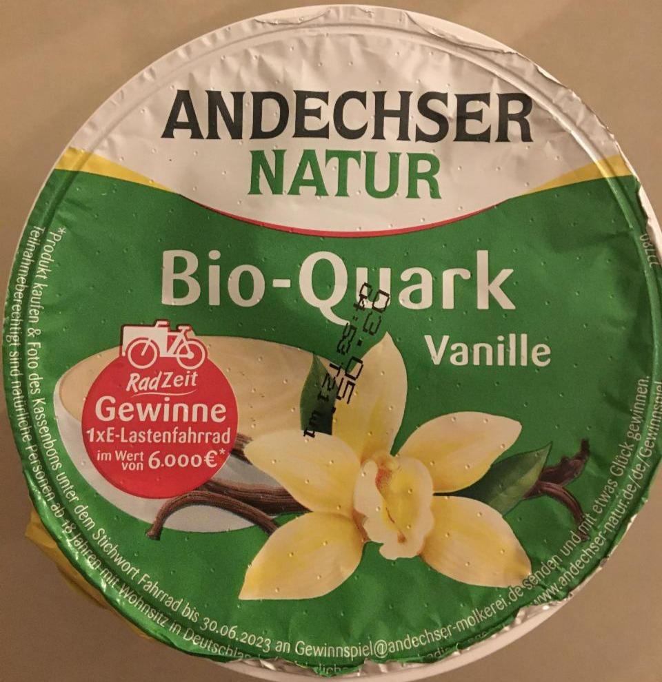 Fotografie - Bio-Quark Vanille Andechser natur