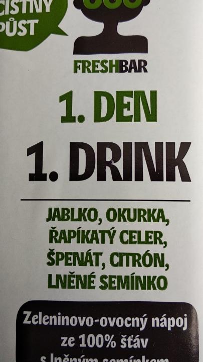 Fotografie - 1.den 1.drink očistný půst - Ugo