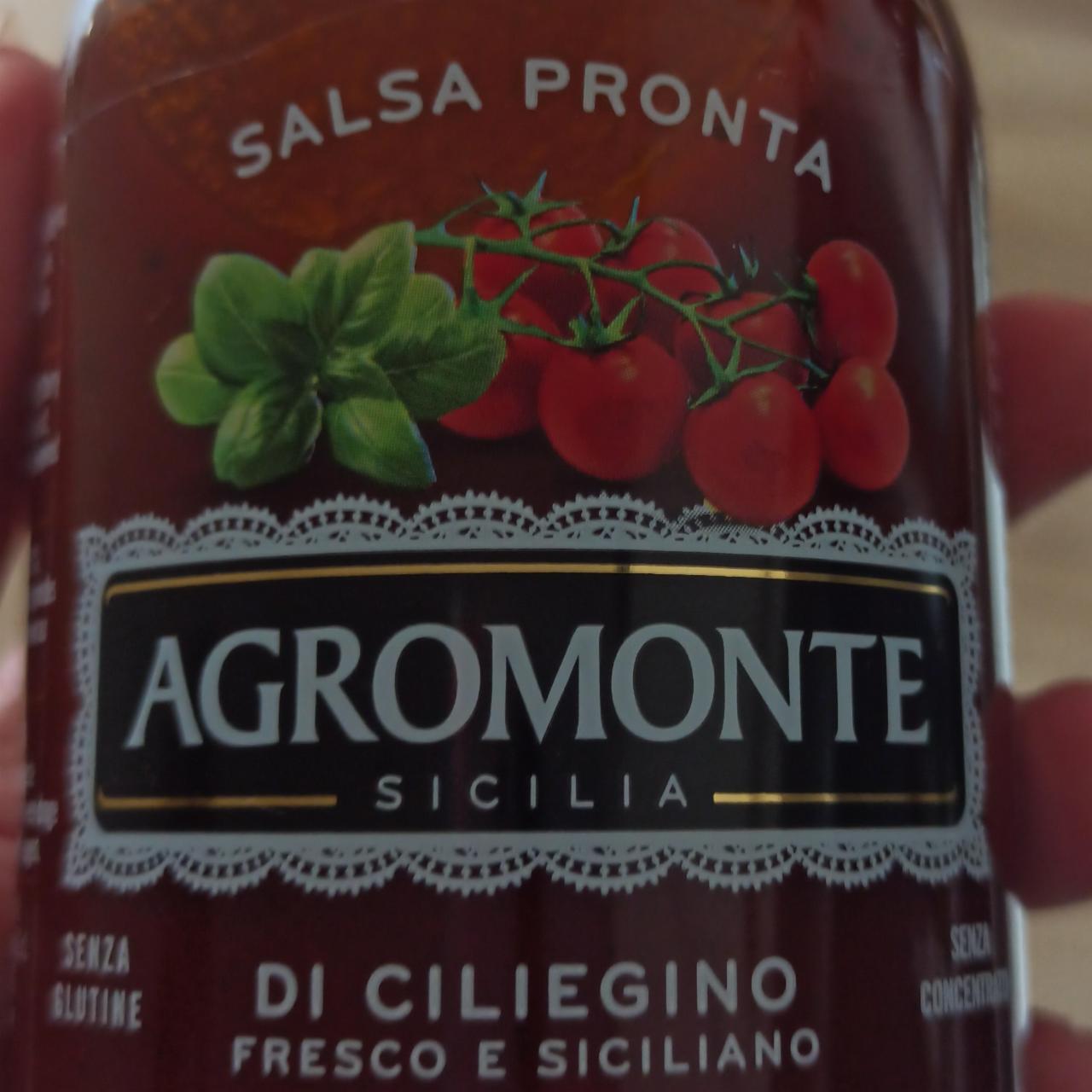 Fotografie - Salsa pronta basilico Agromonte