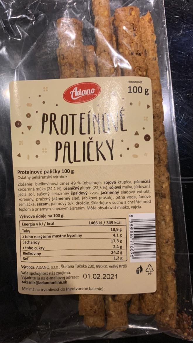 Fotografie - proteinové paličky