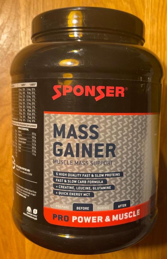 Fotografie - Mass Gainer Chocolate Sponser