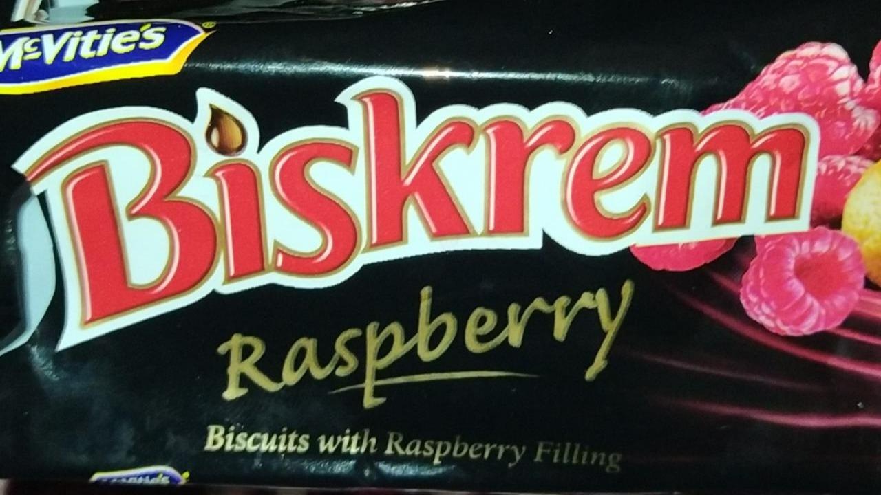 Fotografie - Biskrem Raspberry McVitie´s