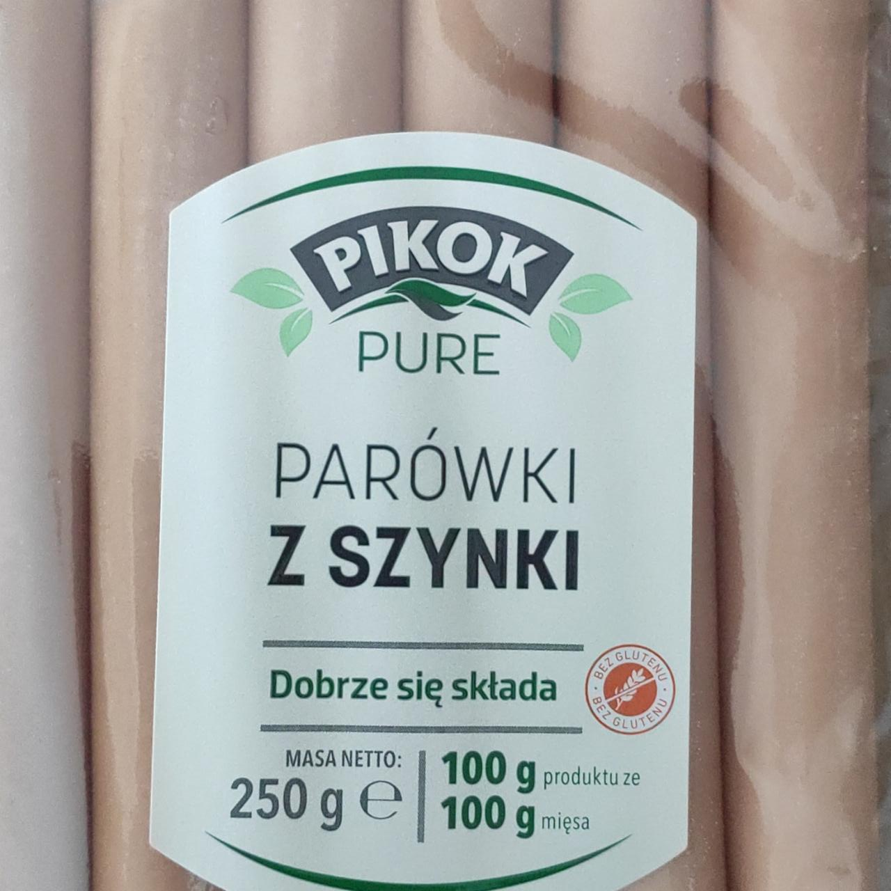 Fotografie - Parówki z szynki Pikok Pure