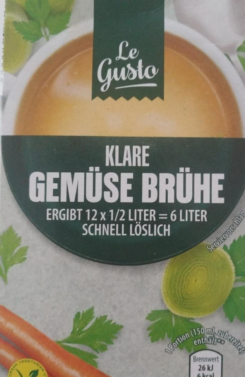 Fotografie - Klare Gemüse brühe