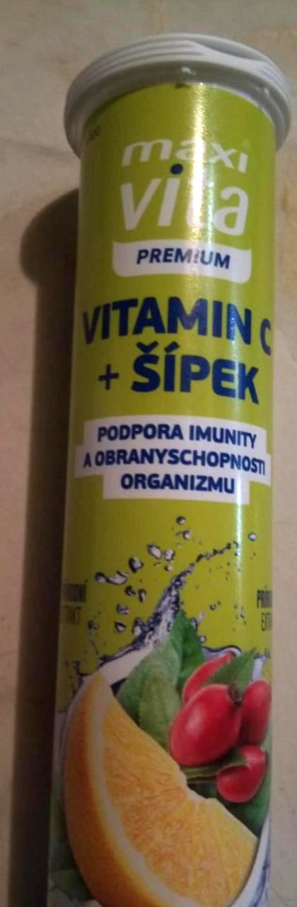 Fotografie - Vitamín C s šípkem 600mg MaxiVita