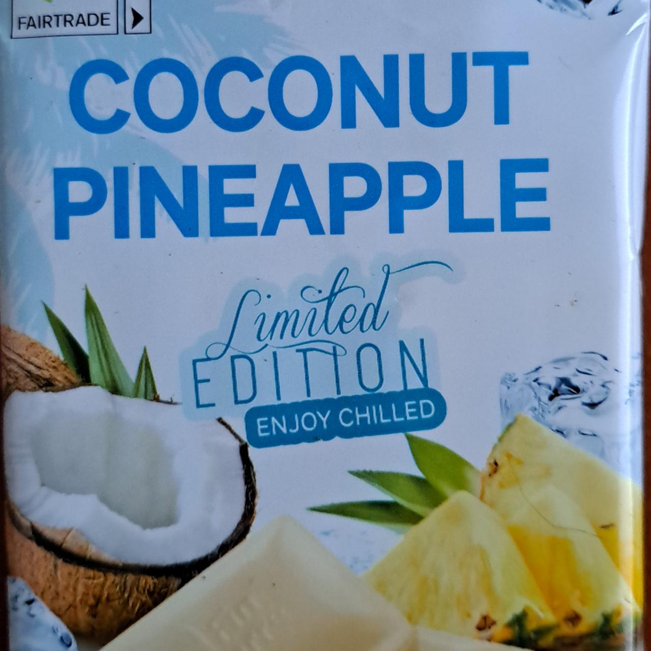 Fotografie - Coconut pineapple chocolate FairtradeLidl