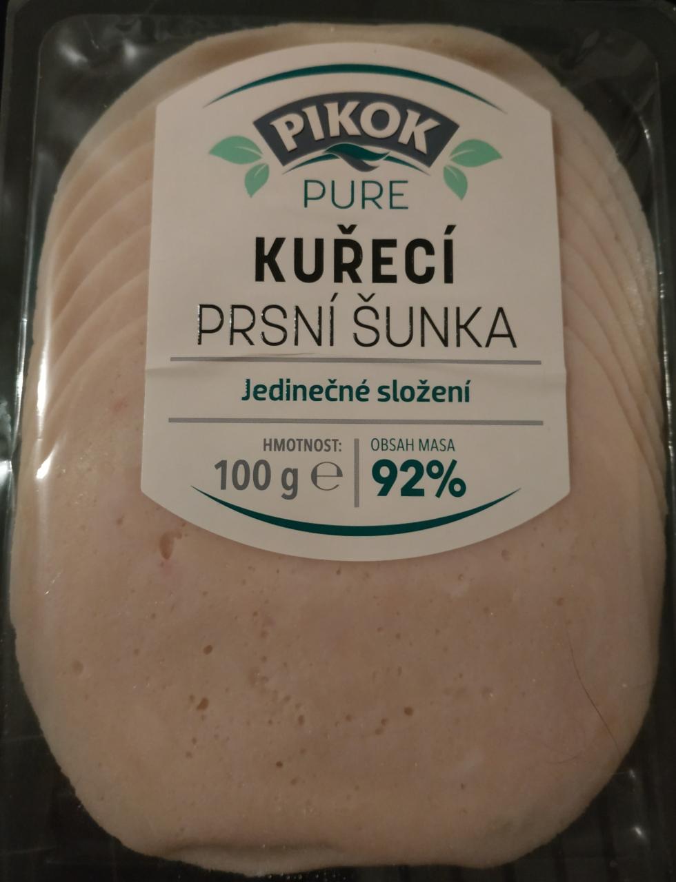 Fotografie - kuřecí prsní šunka 92% Pikok pure