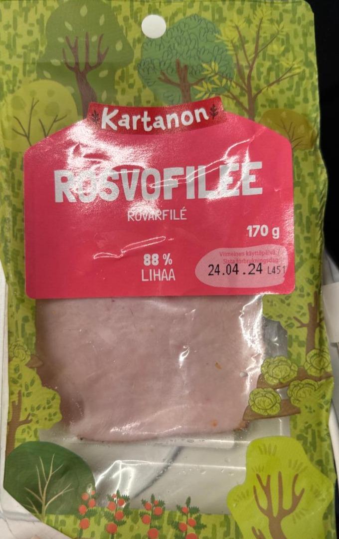 Fotografie - Rosvofilee 88% Kartanon