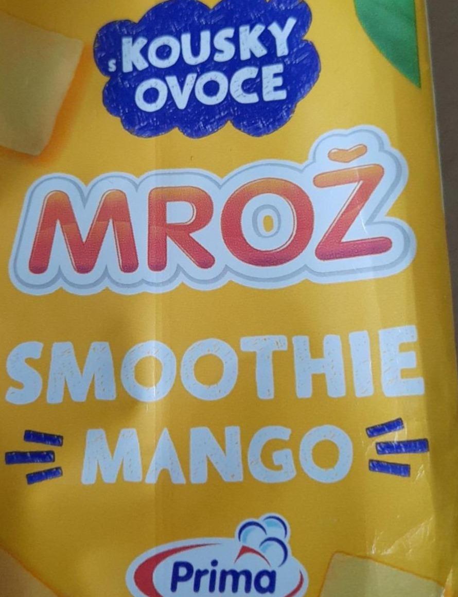 Fotografie - S kousky ovoce mrož smoothie mango Prima