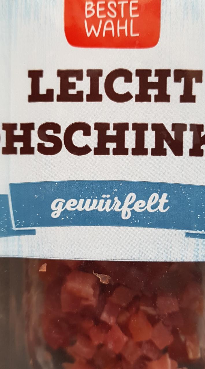 Fotografie - Leicht-Rohschinken gewürfelt Rewe beste wahl