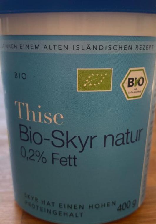 Fotografie - Bio Skyr natur 0,2% Fett Thise